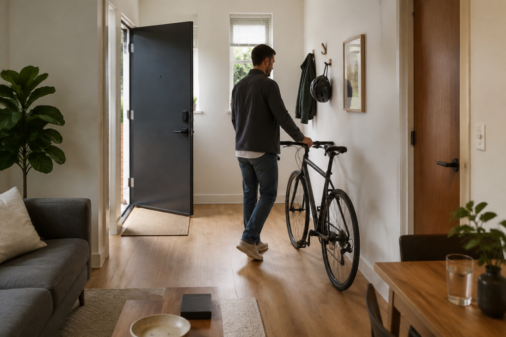 How to Store a Bike in a Small Apartment With No Bike Room