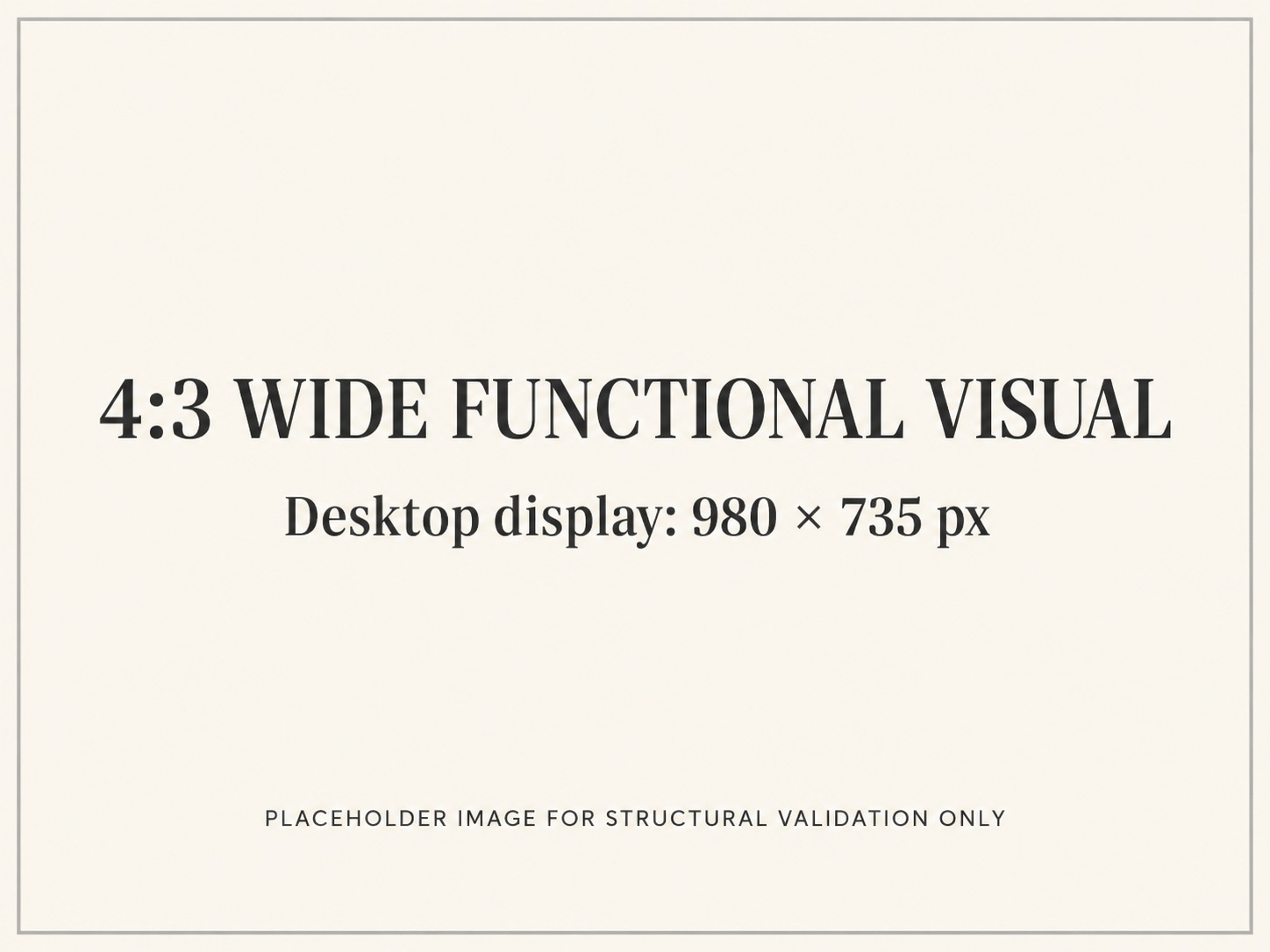 Practical Guide Wide Image Validation Fixture